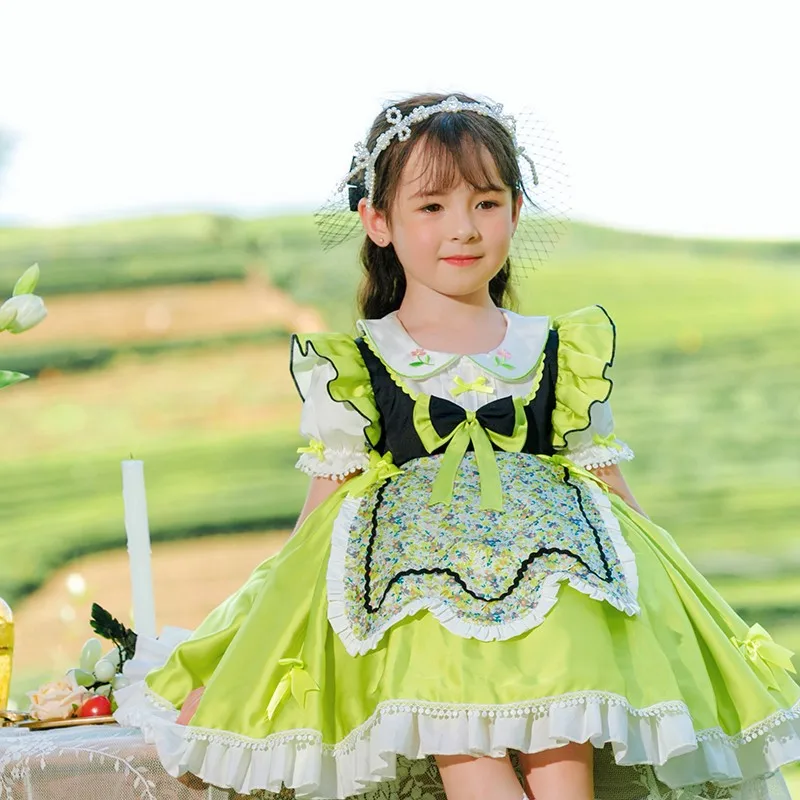 Детское платье Josaywin для девочек, детское платье в стиле Лолиты на день рождения, детское свадебное платье, летний костюм принцессы, платья для девочек