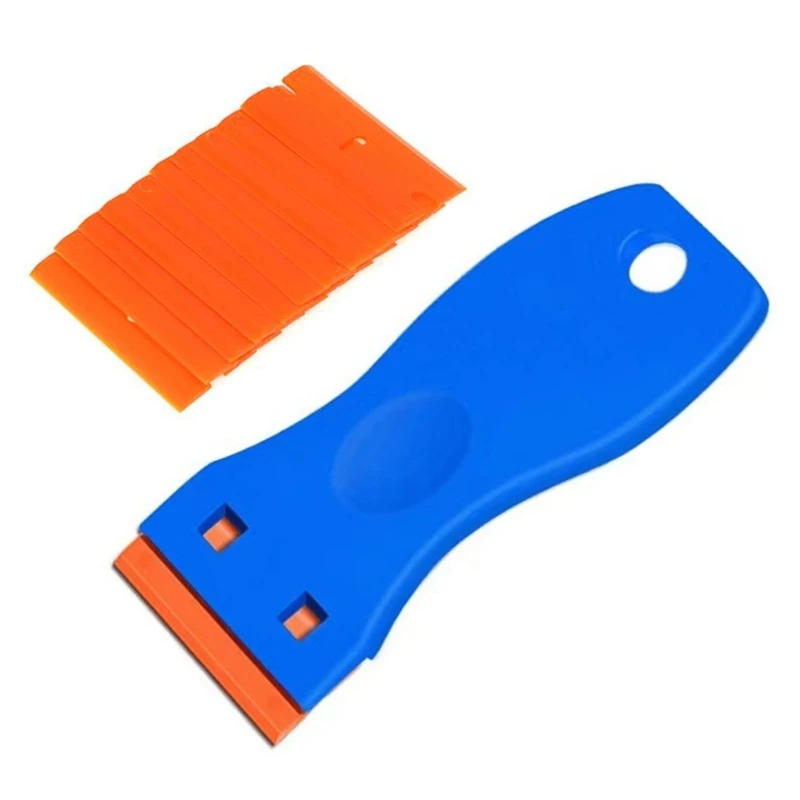 Пластиковый скребок Лезвия для инструментов Скребок для удаления наклеек для наклеек