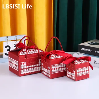 LBSISI Life 20шт Бумажные коробки для свадебных подарков для конфет, шоколада, духов, помады, украшения для вечеринки в честь Дня рождения ребенка  5