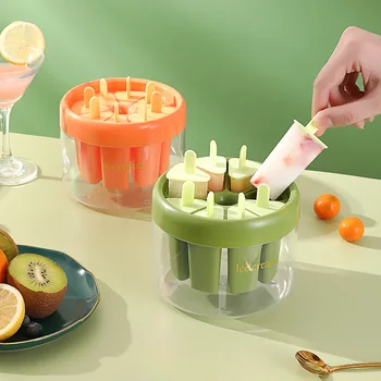 1 шт. Домашнее фруктовое мороженое с сахаром / форма для мороженого, замороженное в домашних условиях Для приготовления эскимо, артефакт, форма для эскимо  5