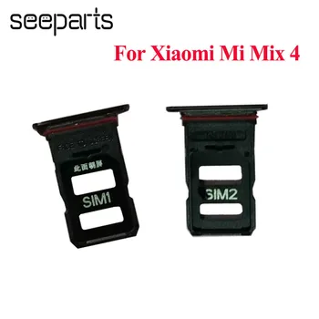 Держатель лотка для sim-карты для Xiaomi Mi Mix 4, слот для лотка для карт, гнездо адаптера, Запасные части для Xiaomi Mi Mix4, держатель лотка для sim-карты  4