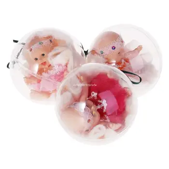 Реалистичный ребенок для куклы Прозрачный шар Мечты Подарок 4-дюймовая игрушка Soft Bo Dropship  3