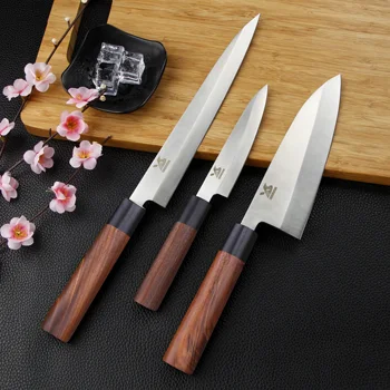 Японский Кухонный Нож BIGSUNNY, Sashimi Sushi Deba Knife, 9 
