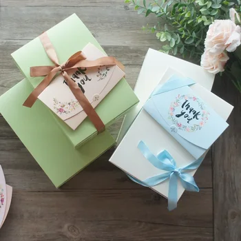 Зеленая белая бумажная коробка 10 шт. В виде макарон, шоколада, бумажной коробки для выпечки своими руками, свадебной упаковки подарков на День рождения.  5