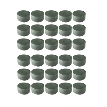30 ШТ круглых сухих блоков из пенопласта с цветочным рисунком для искусственных цветов, отлично подходят для цветов  4