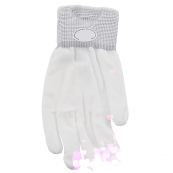 Красочные перчатки-вспышки Радужные светящиеся перчатки светодиодные перчатки флуоресцентные перчатки Танцевальный реквизит  5
