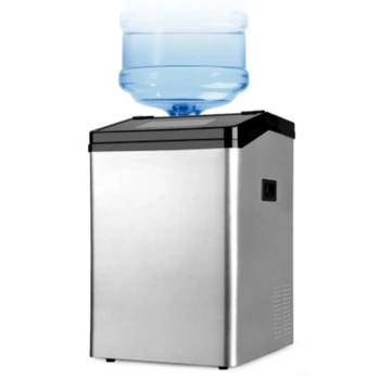 автоматический мини-льдогенератор для дома и магазина молочного чая с прозрачным квадратным льдом  10