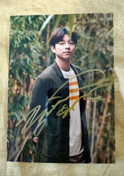 фотография Гон Ю с автографом от руки 5 *7 K-POP Бесплатная доставка 092020H  5