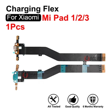 Док-станция для зарядки через USB Порт зарядного устройства Ремонт Запасных частей для Xiaomi Mi Pad 1 2 3 Pad2 MiPad Pad3 A0101  0
