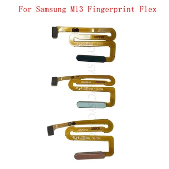 Оригинальная кнопка датчика отпечатков пальцев Гибкий кабель для Samsung M13 M135F Запчасти для сканера сенсорного датчика  4