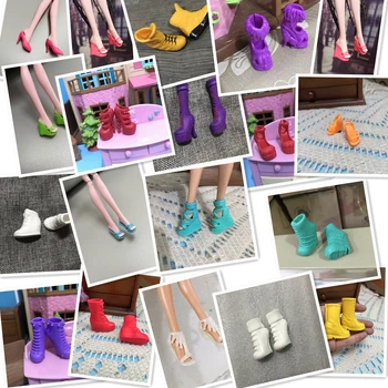 обувь для школы Monster High, высокие ботинки для школьников Monster High, разнообразие кукол 1/6, Повседневные сандалии, Ботинки, Аксессуары для кукол  5