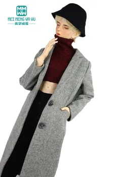 Аксессуары BJD Кукольная одежда Шерстяное пальто, джинсы, свитер для 65-80 см 1/3 DK SD Куклы игрушки Шарнирная кукла  5