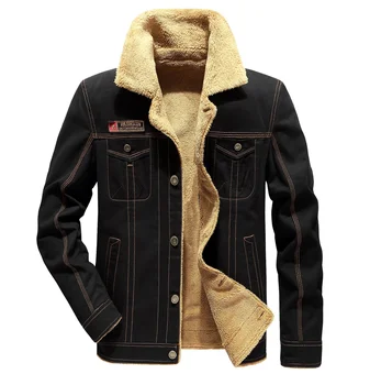 Хлопчатобумажная куртка мужская осенне-зимняя летная куртка с утолщенным ворсом one uniform, свободная молодежная стеганая куртка большого размера  3