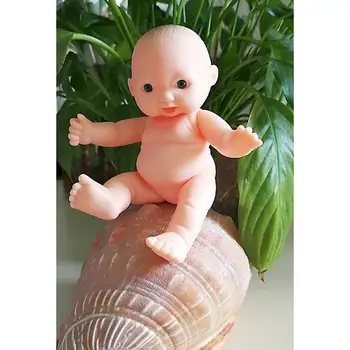 11 см Реалистичная полностью виниловая милая куколка детские игрушки Нормальная кожа  5