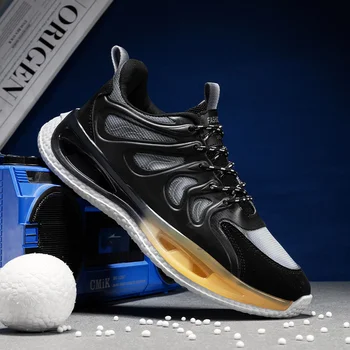 2023 Новые мужские кроссовки для бега Легкие кроссовки Дышащая Повседневная мода Эластичная сетка для отдыха На открытом воздухе Спортивная Теннисная обувь для ходьбы  5