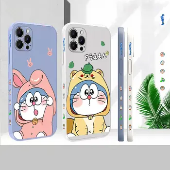 Японское аниме D-Doraemon Cqoue Для iPhone 15 Pro Max Чехол Для Apple iPhone 14 13 12 11 Pro Max Mini 8 7 Plus Чехол Funda Case Capa  5