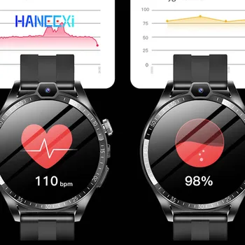 Новые смарт-часы для здоровья сети 2G/3G/4G мужские Sim-карты Android 9,1 Smartwatch с ивритом GPS WIFI Беспроводной вызов pk DM20  4