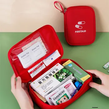 Классификация сумок первой помощи, сумка для хранения лекарств, бытовая Портативная дорожная сумка для экстренного хранения, аптечка первой помощи, коробки для лекарств  10
