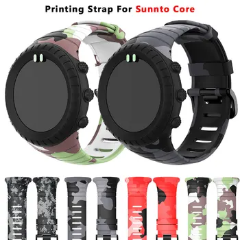 Силиконовый ремешок для часов Suunto Core, мягкие сменные спортивные ремешки на запястье для браслета Suunto Core, аксессуары для умных часов  5