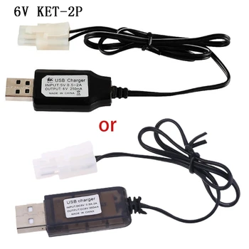 USB-зарядное устройство для 6 В Ni-Cd Ni-MH, вход переменного тока 110 В-240 В, Выход 6 В 250 мА со штекером Tamiya KET-2P для радиоуправляемой игрушки  4