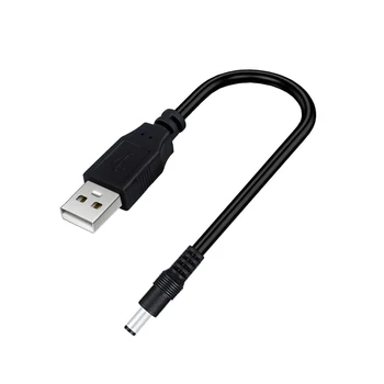 USB 5V Зарядное Устройство Кабель питания к DC 5,5 мм штекер /разъем USB Кабель Питания Для Динамика MP3/MP4 PlayerRouter  0