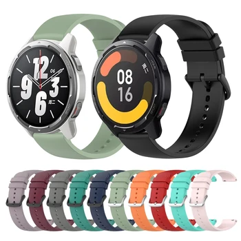 Силиконовый спортивный ремешок Easyfit для Xiaomi Mi Watch Color 2 Wristband Edition, Сменный браслет, ремешки для часов  4