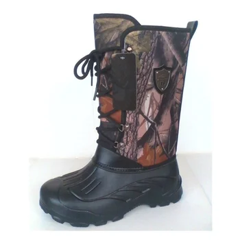Зимние мужские зимние ботинки с подкладкой -30 градусов, для кемпинга, рыбалки, пешего туризма, охоты, водонепроницаемая ветрозащитная нескользящая обувь  5