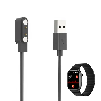 Док-Станция Smartwatch Адаптер Зарядного Устройства USB-Кабель Для Зарядки IMILAB W02 Sport Smart Watch Power Charge Wire Аксессуары  5