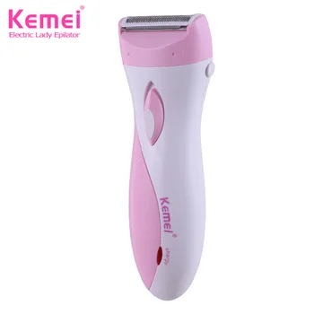 электробритва kemei перезаряжаемый женский эпилятор для удаления волос женский депилятор для удаления волос для женщин электрическая бритва lady shaver  5