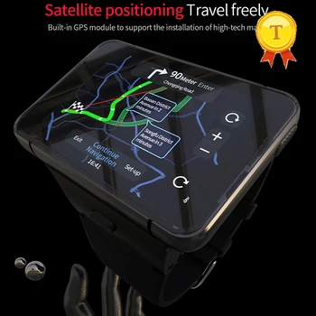 4G Android smartwatch 64GB rom 13MP Камера автомобильный GPS позиционирование навигация Google Maps Мужские деловые Смарт-часы для IOS Android  5