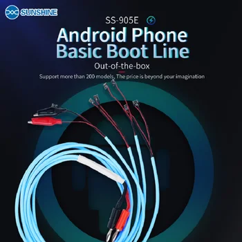 SS-905E Линия питания телефона Android, Тестовый кабель, Линия управления загрузкой Samsung Huawei, Инструменты для подключения проводов к телефону Android Xiaomi  3