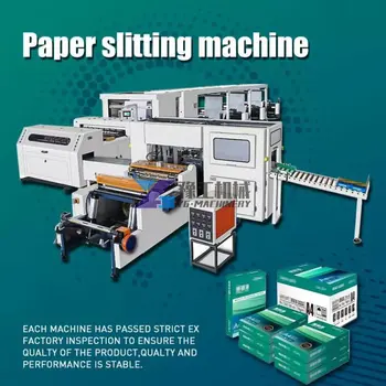 Оборудование для резки бумаги Дешевая раскройка рулонной бумаги на машины формата А4 Небольшие станки для резки бумаги формата А4  5