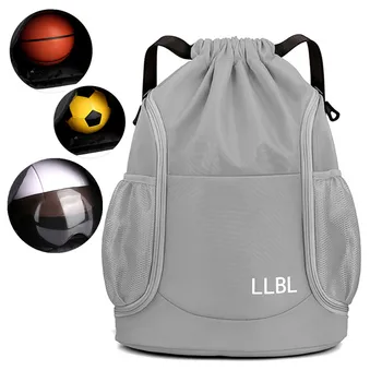 Мужские спортивные сумки для женской спортивной сумки Мужские аксессуары для тренировок Большие баскетбольные футбольные сумки для путешествий выходного дня Женский рюкзак  5