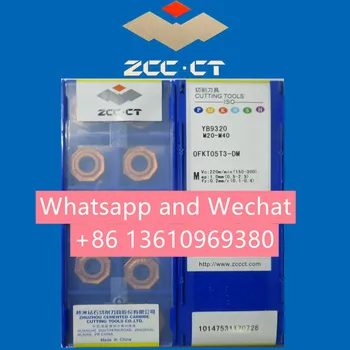 Оригинальная твердосплавная пластина ZCCCT с ЧПУ OFKT05T3-DM YB9320  3