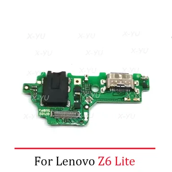 Для Lenovo Z6 Lite USB разъем для док-станции для зарядки Разъем для ремонта гибкого кабеля микрофона  10