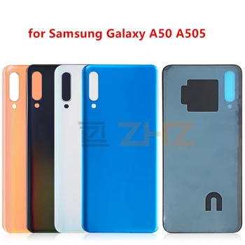 Для SAMSUNG Galaxy A50 A505 2019 Задняя Крышка Батарейного отсека Задняя пластиковая крышка мягкого корпуса Замените SAMSUNG A50 Крышку Батарейного отсека  10