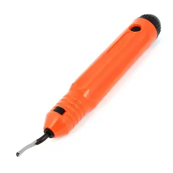 NB1100 Оранжевая пластиковая ручка, поворотное лезвие, инструмент для снятия заусенцев  5